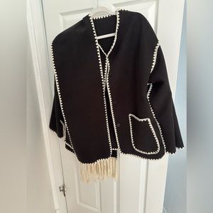 Totome Style Wool Blend Coat